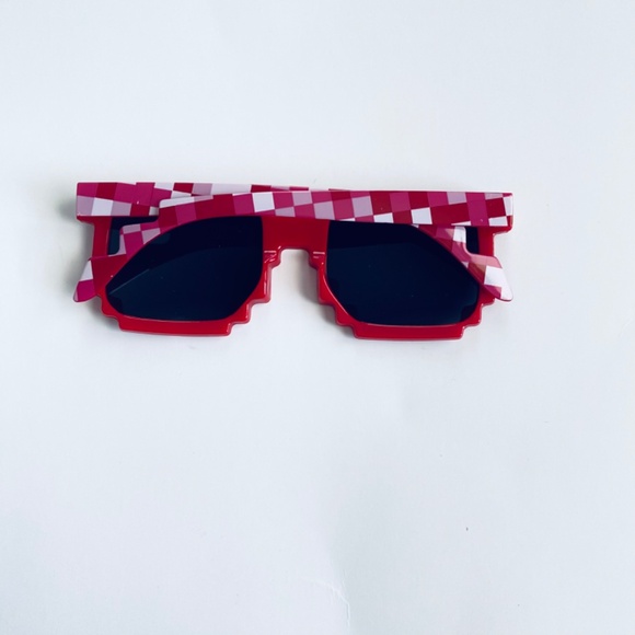 Red Sunglasses Mosaic Square Thug - Picture 3 of 5